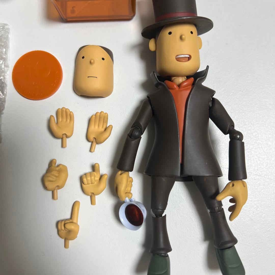 レイトン教授 リボルテックヤマグチ フィギュア レイトン教授と永遠の