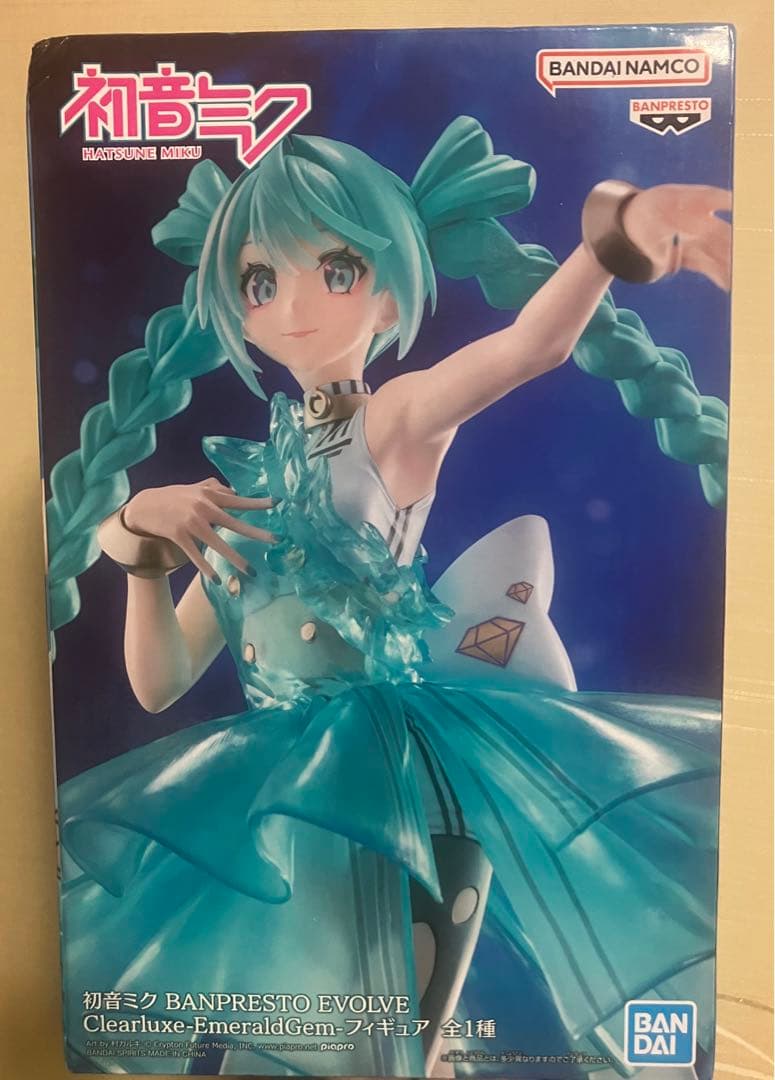 初音ミク EVOLVE Clearluxe EmeraldGem フィギュア - メルカリ