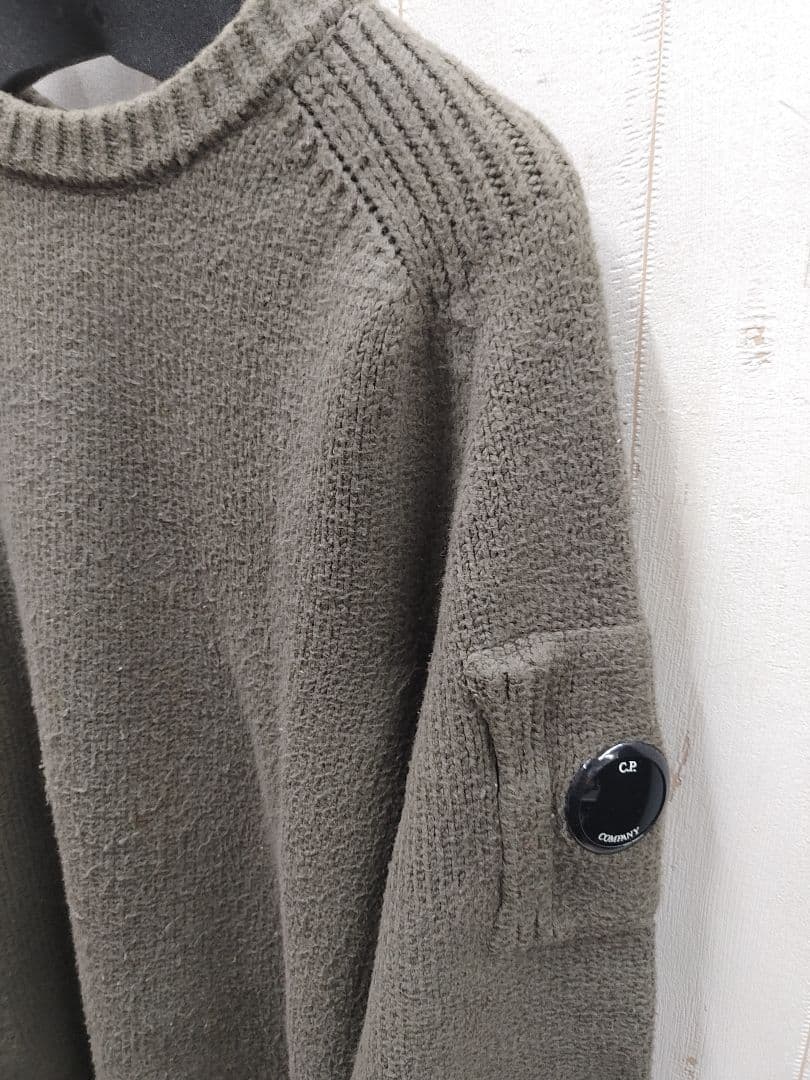 C.P. Company シーピーカンパニー ニット レンズ C.P. COMPANY（シーピーカンパニー） セーター Chenille Cotton Plain