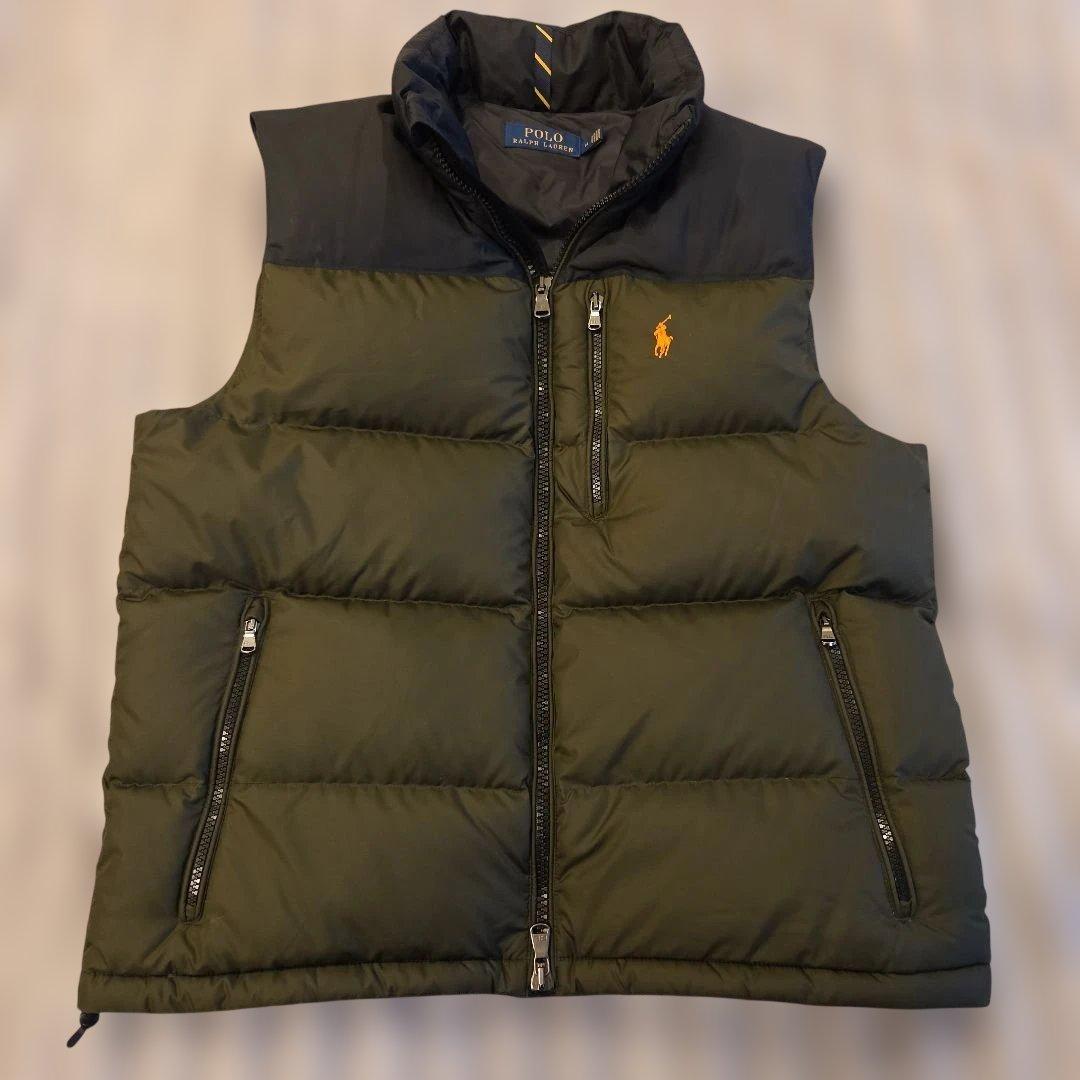 POLO RALPH LAUREN ダウンベスト　ポニー刺繍　Mサイズ 中古・古着通販】POLO RALPH LAUREN (ポロ・ラルフローレン) ポニー