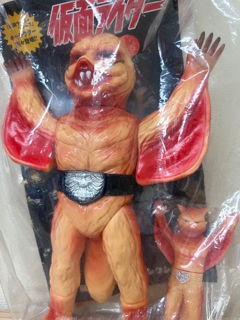 東映レトロソフビコレクション ムササビードル（新色）ソフビ＋ミニソフビメディコム 限定品】 メディコムトイ ムササビードル(新色)+ミニソフビ (仮面