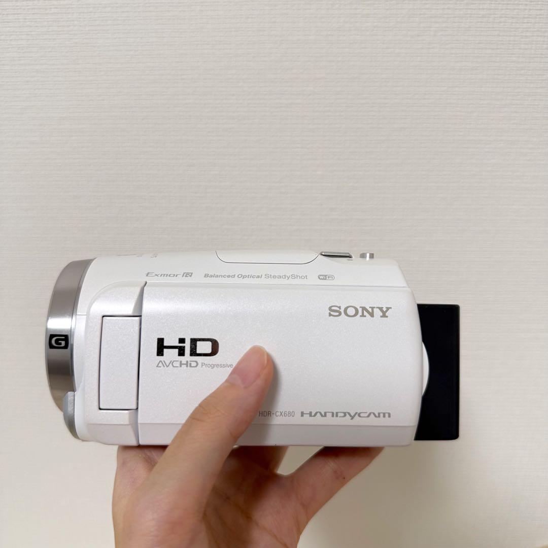 SONY ビデオカメラ HDR-CX680 18年製