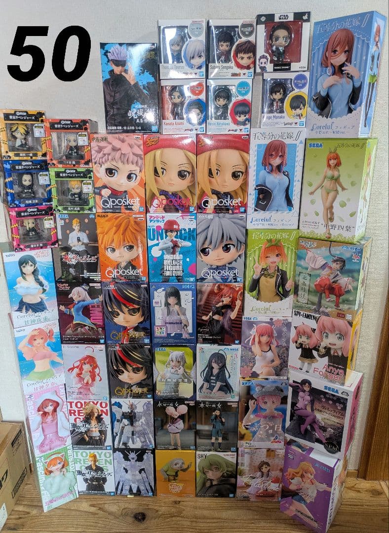 美少女　フィギュア　ジャンプ　フィギュア　まとめ売り　50点　呪術廻戦