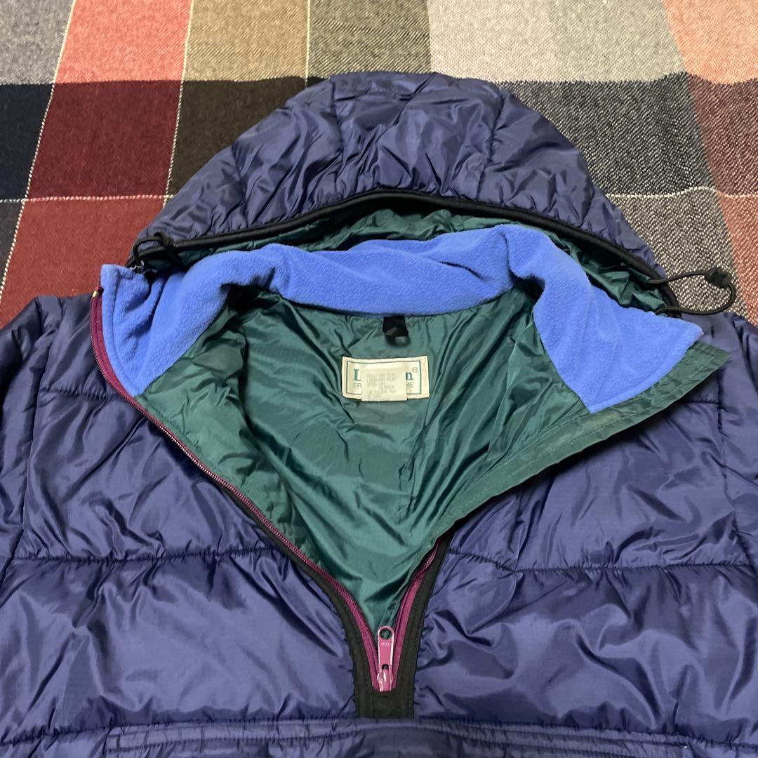 じ*ん様 L.L.Bean アノラック プルオーバー プリマロフト 80s パー