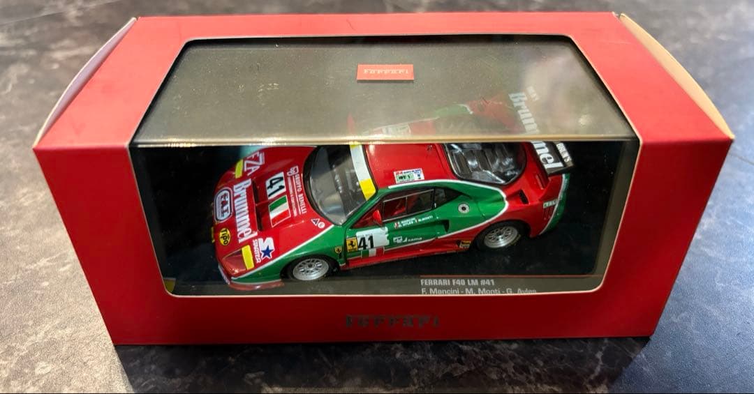 Ferrari F40 1/43スケール ミニカー Amazon | アシェット フェラーリコレクション FERRARI F40 1/43