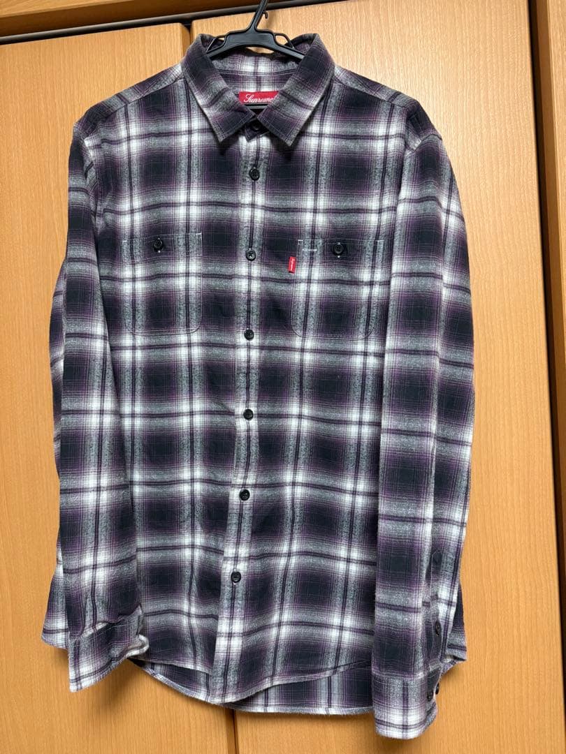 SupremeオンブレチェックシャツXL