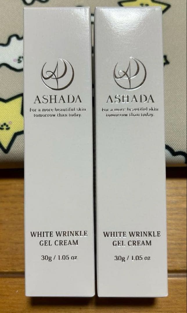 ASHADA ホワイトリンクルゲルクリーム 30g 2個セット