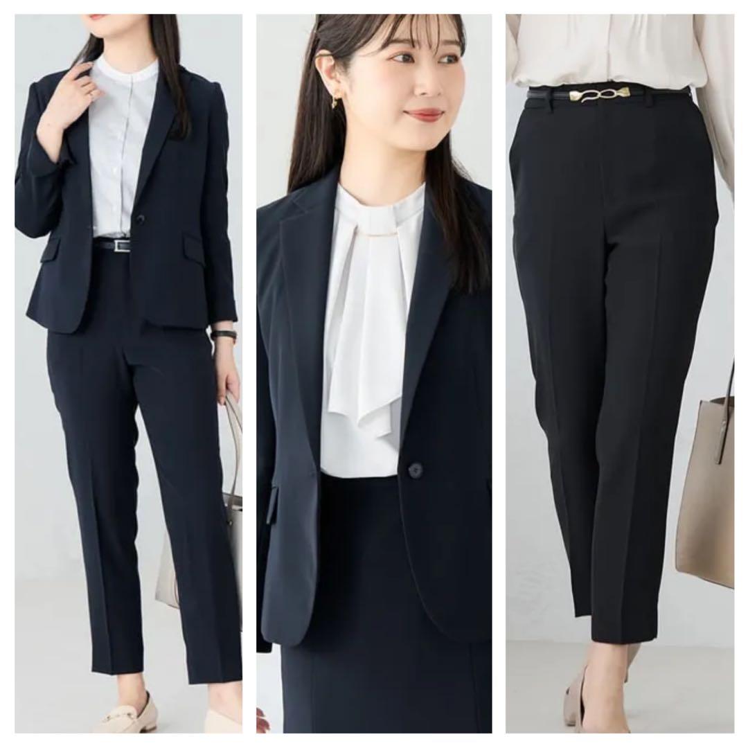 AOKI【MeWORK】 パウダリーストレッチ　パンツスーツ