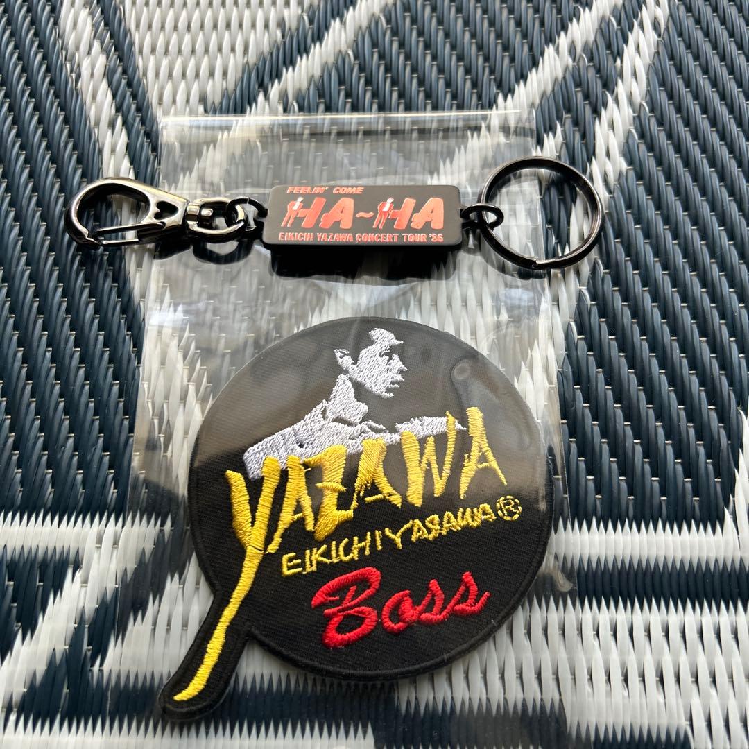 矢沢永吉 HA〜HAキーホルダー&BOSSワッペンシール☆セット出品 - メルカリ