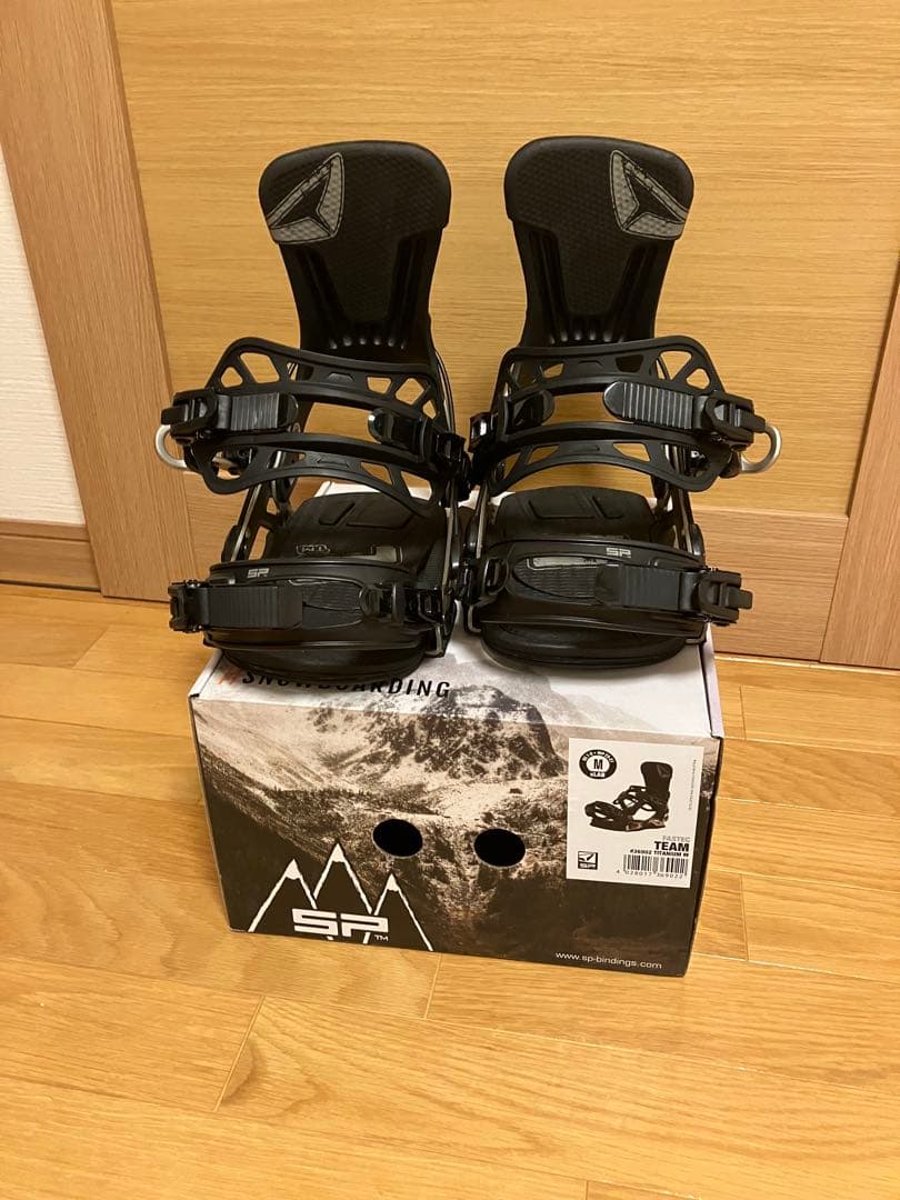 SPバインデイング　Team スノーボードビンディング Mサイズ 　25-26