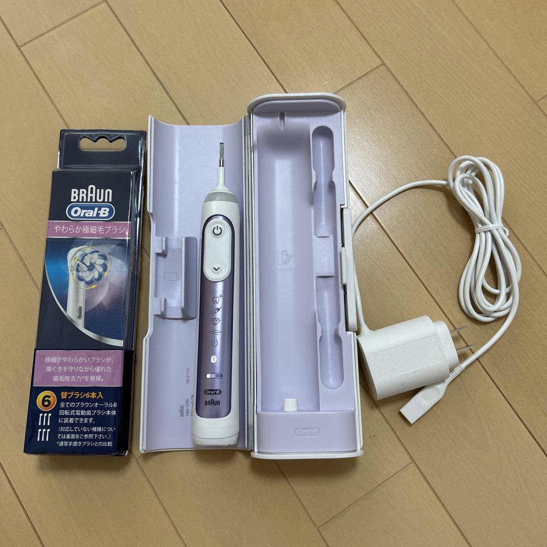 ブラウン オーラルB 電動歯ブラシ ジーニアス10000A オーキッドパープル