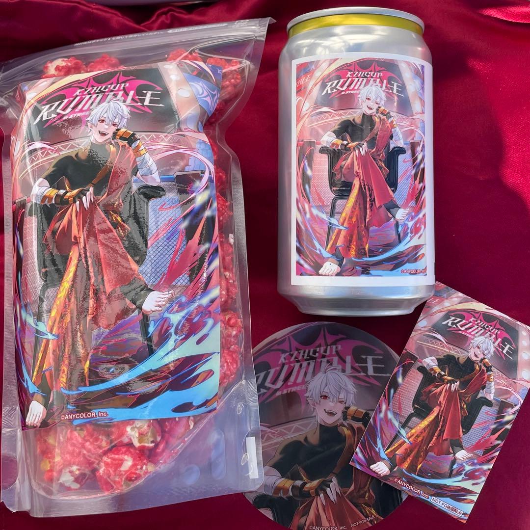 葛葉　KZHCUP ポップコーン　ラベル　ステッカー　カード