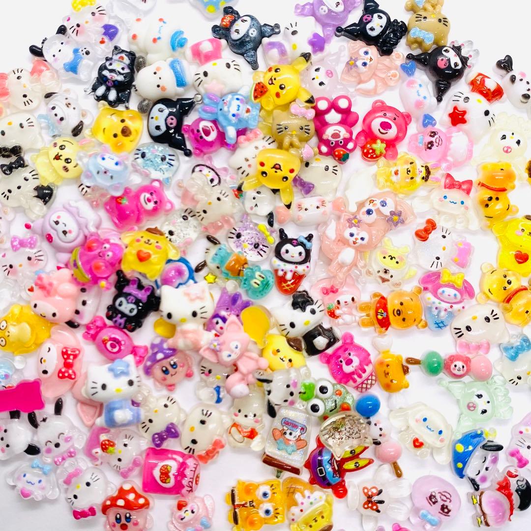 アニマル　ねこ　うさぎ　キャラクター　リボン　ネイル　パーツ　デコ 楽天市場】ネイルサイズのネコとウサギのお顔パーツ 5個セット