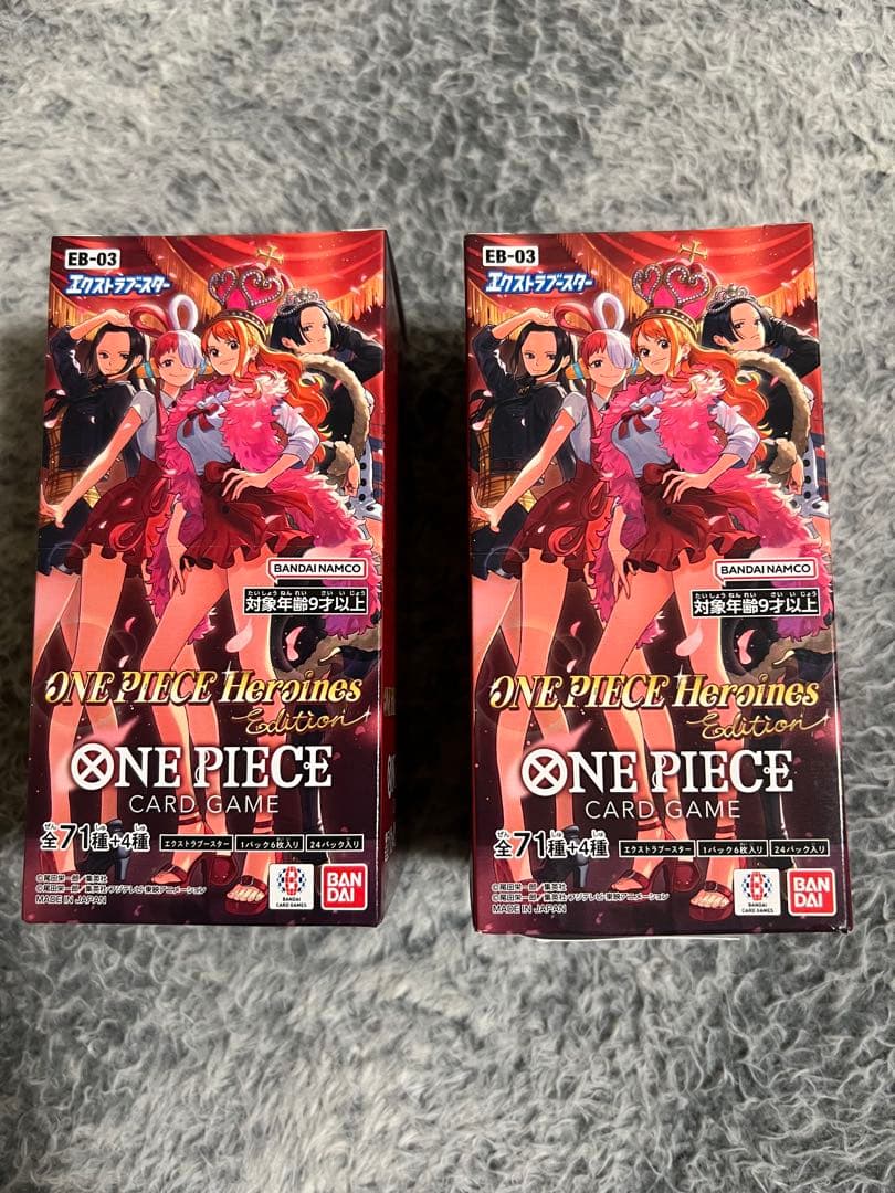 ワンピース カードゲーム ヒロインズエディション2BOXテープ付き