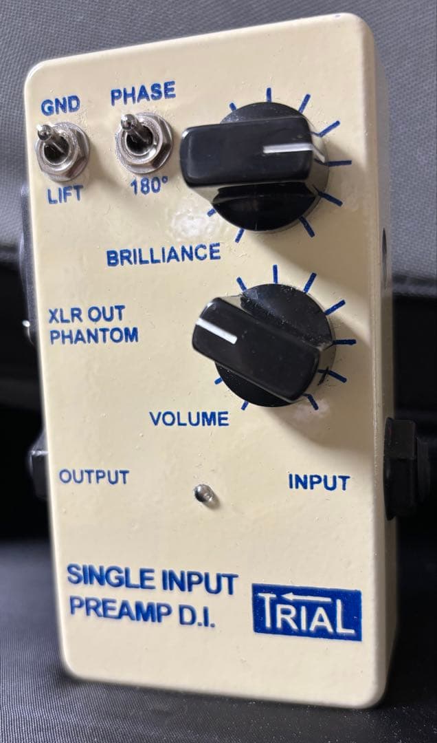 ギター TRIAL SINGLE INPUT PREMP DI