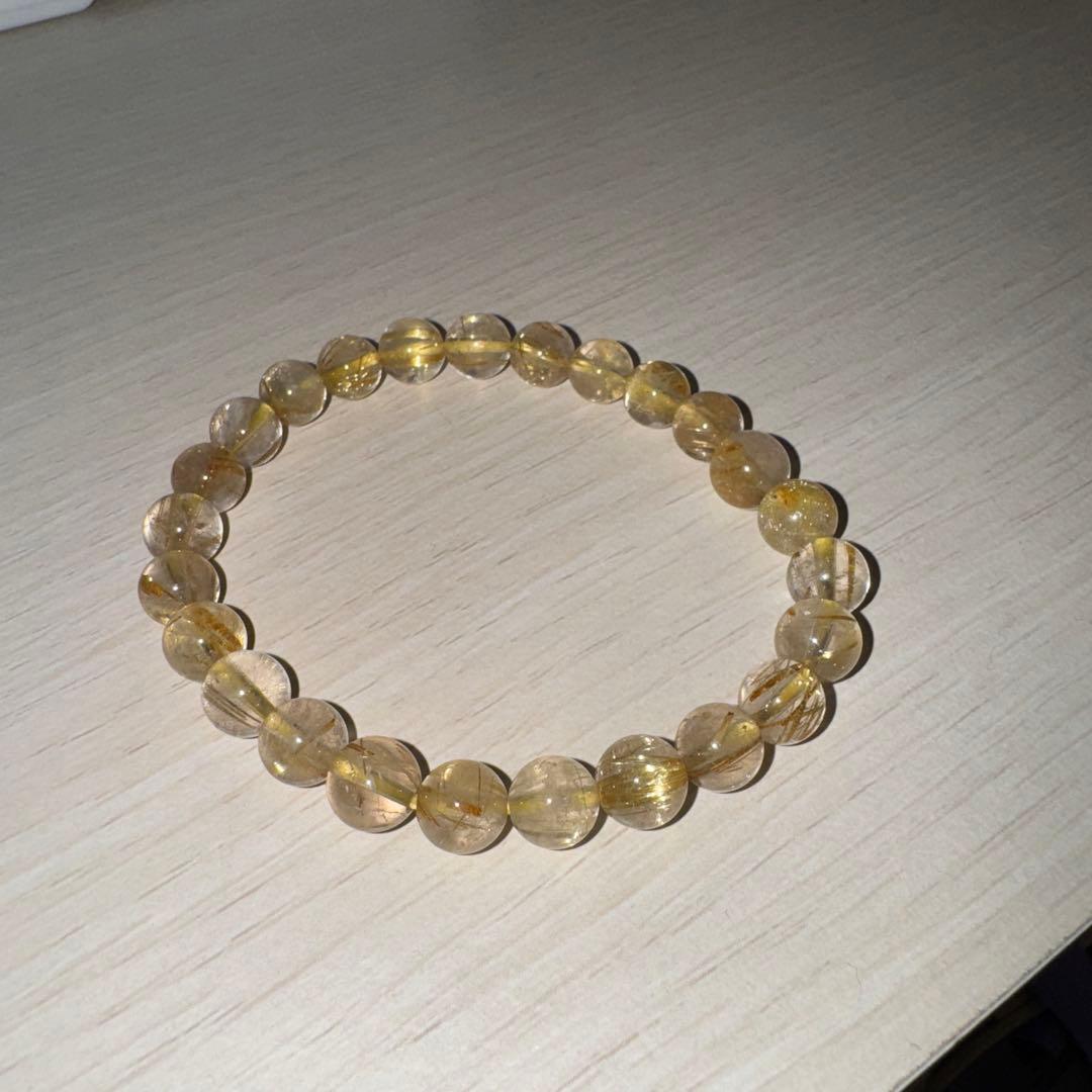 週末セール　最安値　値下げ不可　リビアン 　ルチルクォーツ Rezard ヒカル