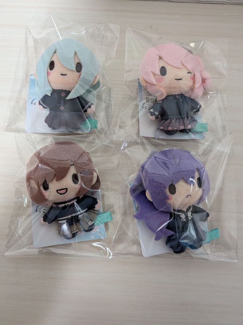 プロセカ 壊れたセカイと歌えないミク ふわぷちマスコット ニーゴ 4種