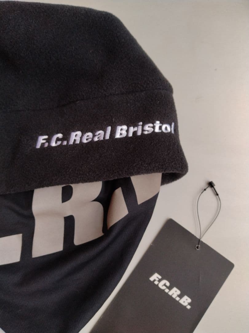希少 F.C.Real Bristol ネックウォーマー付きキャップ fcrb