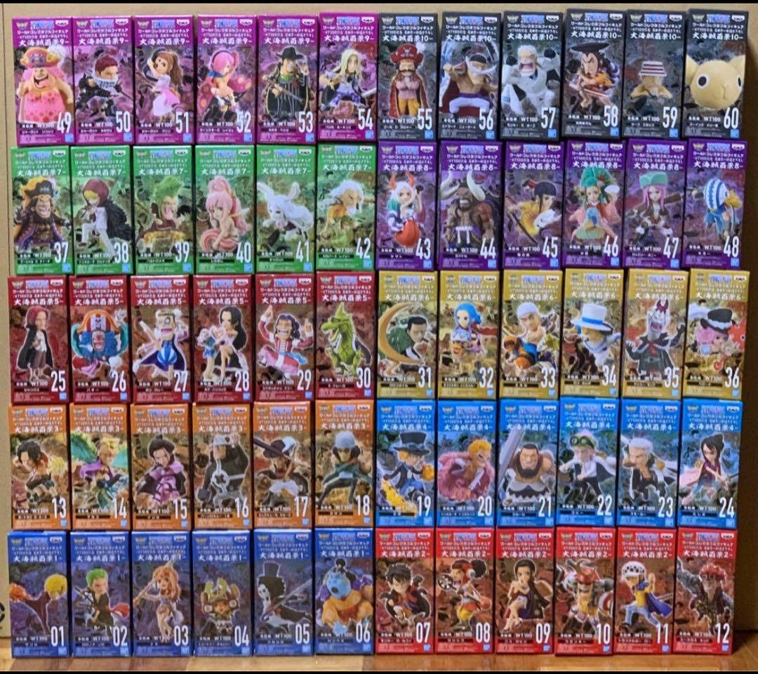 ワーコレ ワンピース 大海賊百景1〜10 全60種 フルコンプ - メルカリ