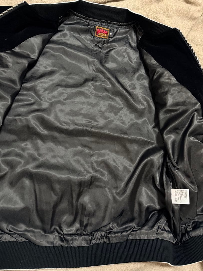 美品 未使用 ONI DENIM 別珍 スカジャン 虎 富士山 虎 限定 - メルカリ