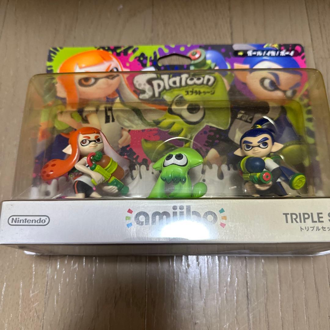 h*a様 【未開封】Nintendo スプラトゥーンamiibo詰め合わせ
