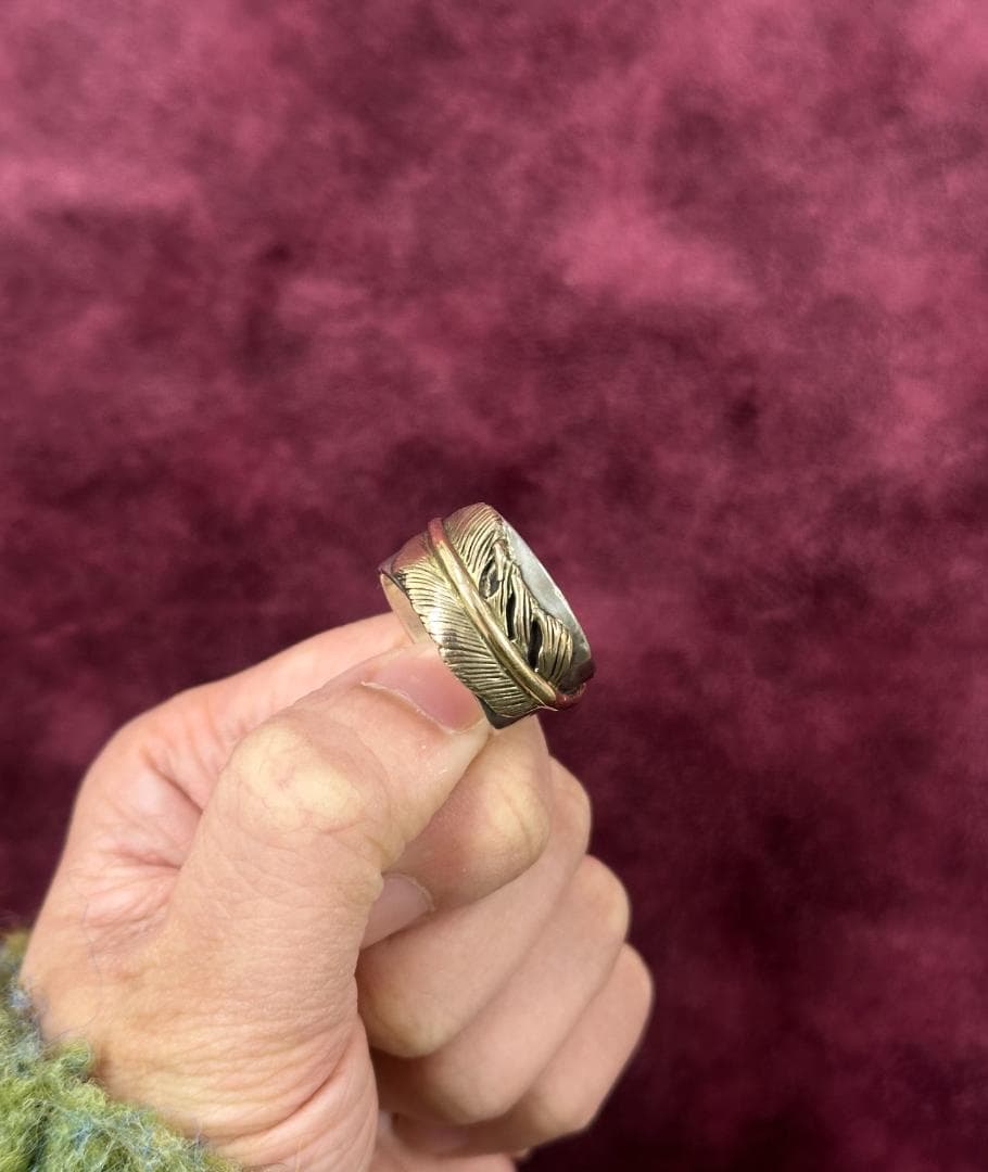 リング WING HANDS K10/SV #14 - メルカリ