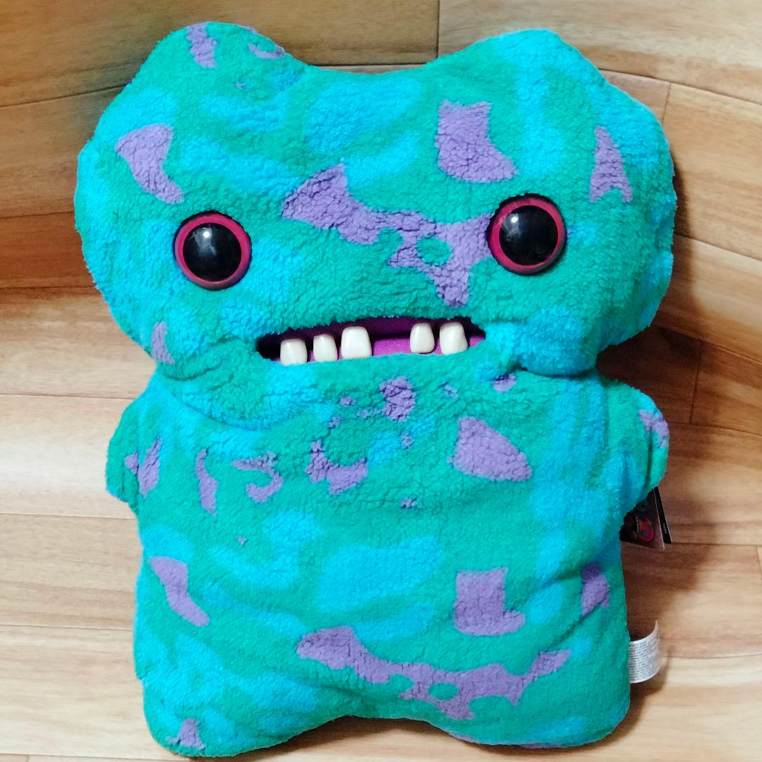 FUGGLER ファグラー 醜いモンスター ぬいぐるみ 人間のような歯 ブロックシリーズのぬいぐるみ醜いモンスターファッグス、超リアルな歯