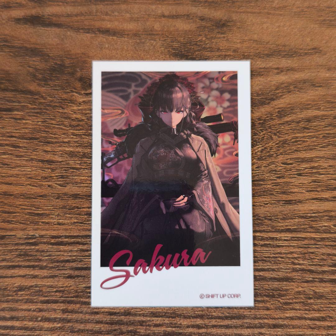 勝利の女神 NIKKE 隊員募集チョコレートVoL.2 カード サクラ - メルカリ