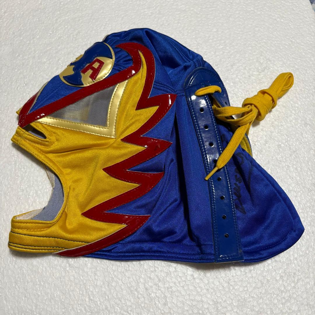 な*に様 直筆サイン■アメリカ・サルバヘ試合用■ミル・マスカラス　ドス・カラス