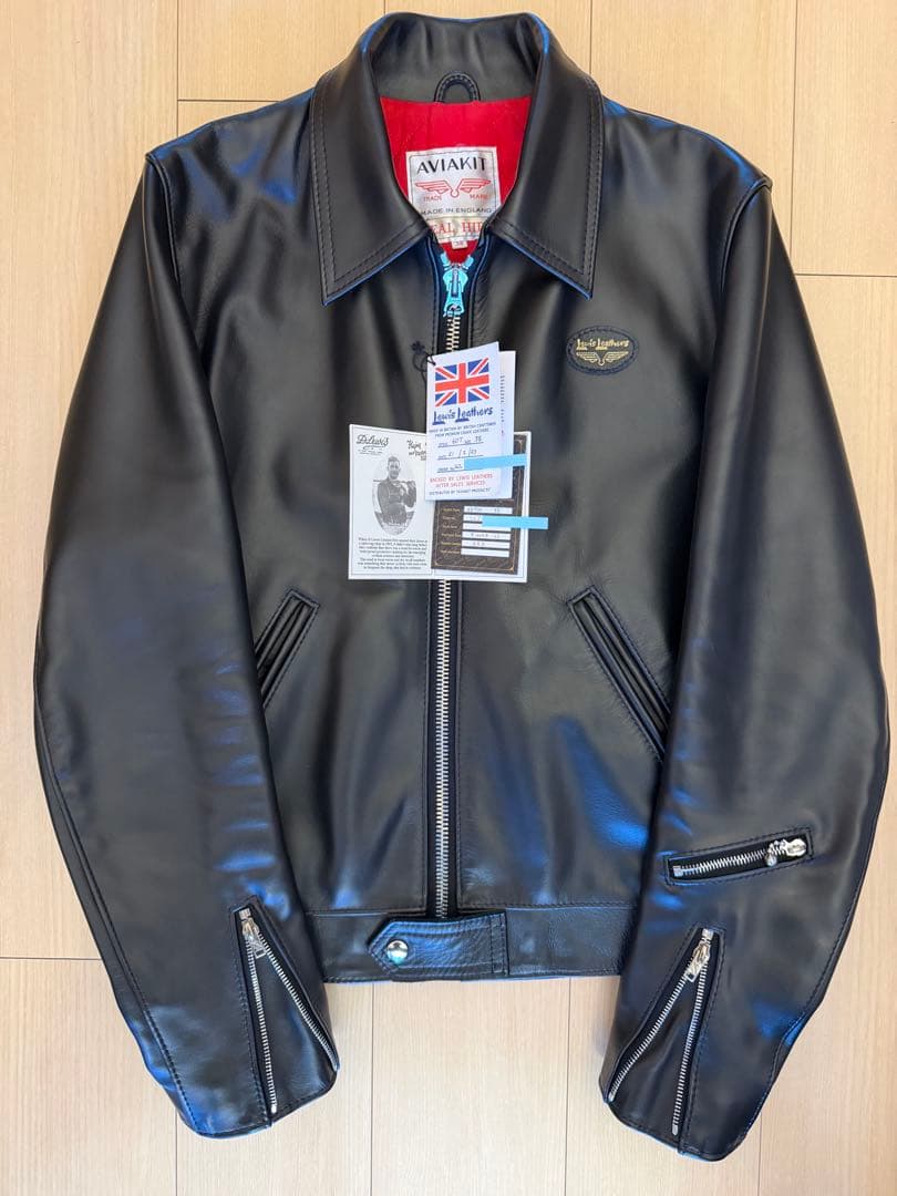 未使用　Lewis Leathers ルイスレザー コルセア60T サイズ38