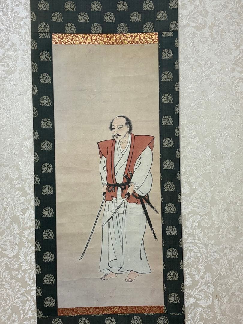宮本武蔵　自画像　掛軸