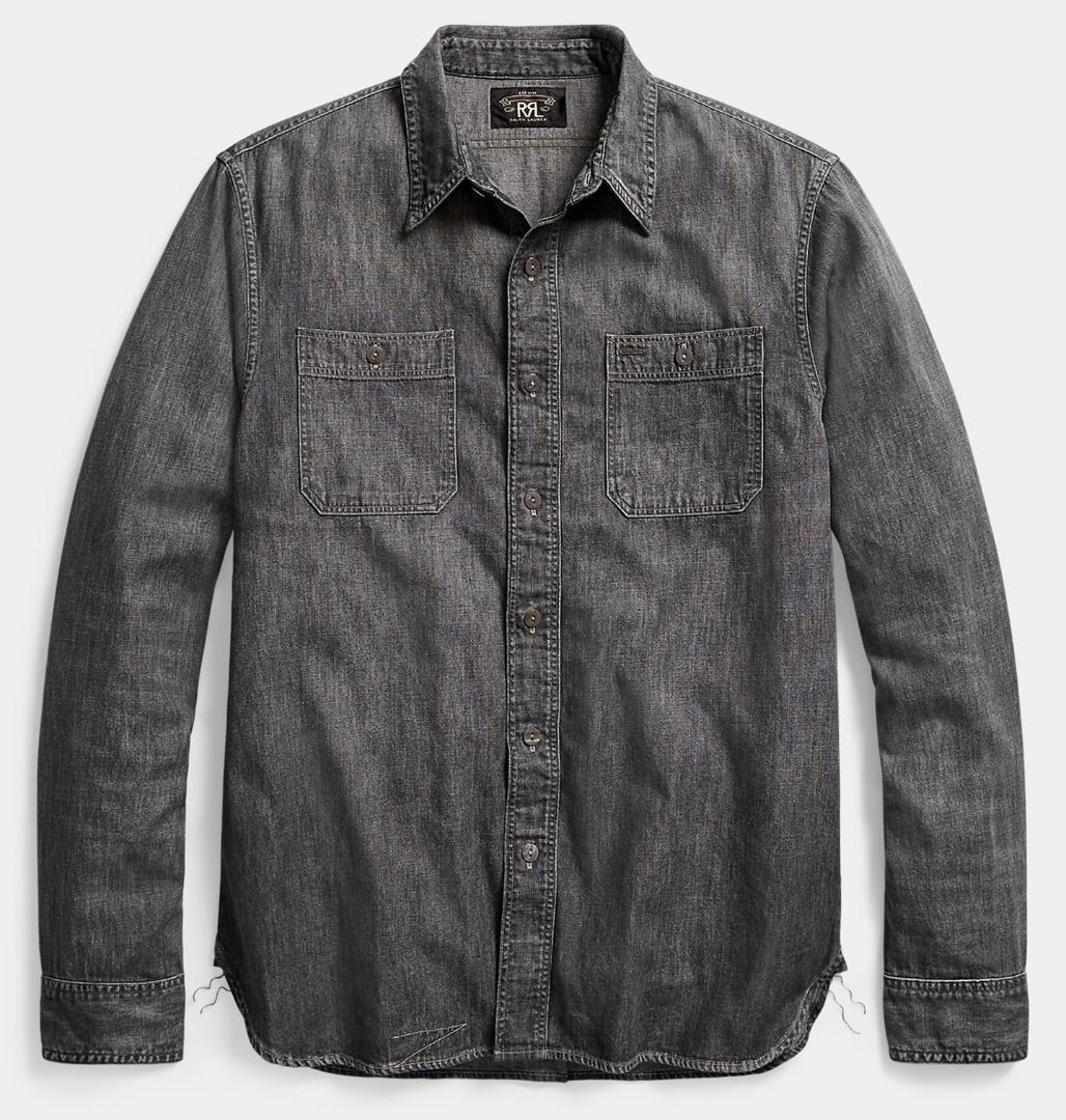 新品 RRL デニムシャツ L キムタク グランメゾン東京 パリ 木村拓哉