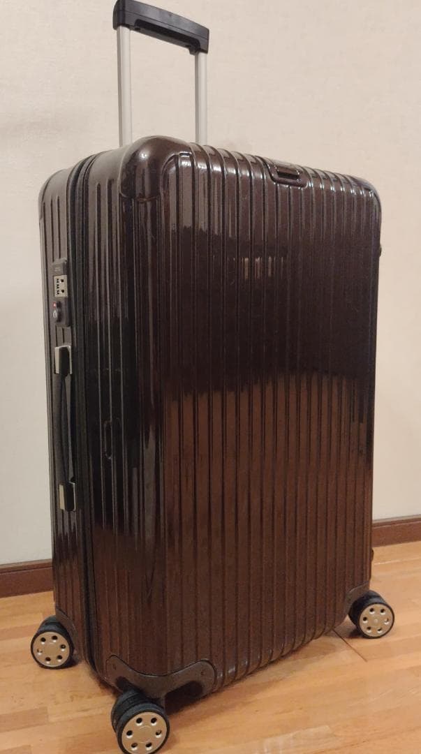 【美品】RIMOWA 軽量スーツケース サルサデラックス 82L ブラウン