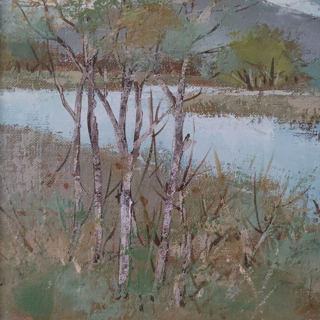 寺山玲 油彩画 F6号『信州 更埴』 - メルカリ