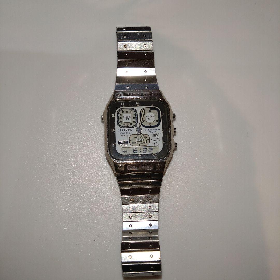 CITIZEN DIGI-ANA デジアナ 8Q33 1984年製 ジャンク CITIZEN DIGI-ANA デジアナ 8Q33 1984年製 ジャンク
