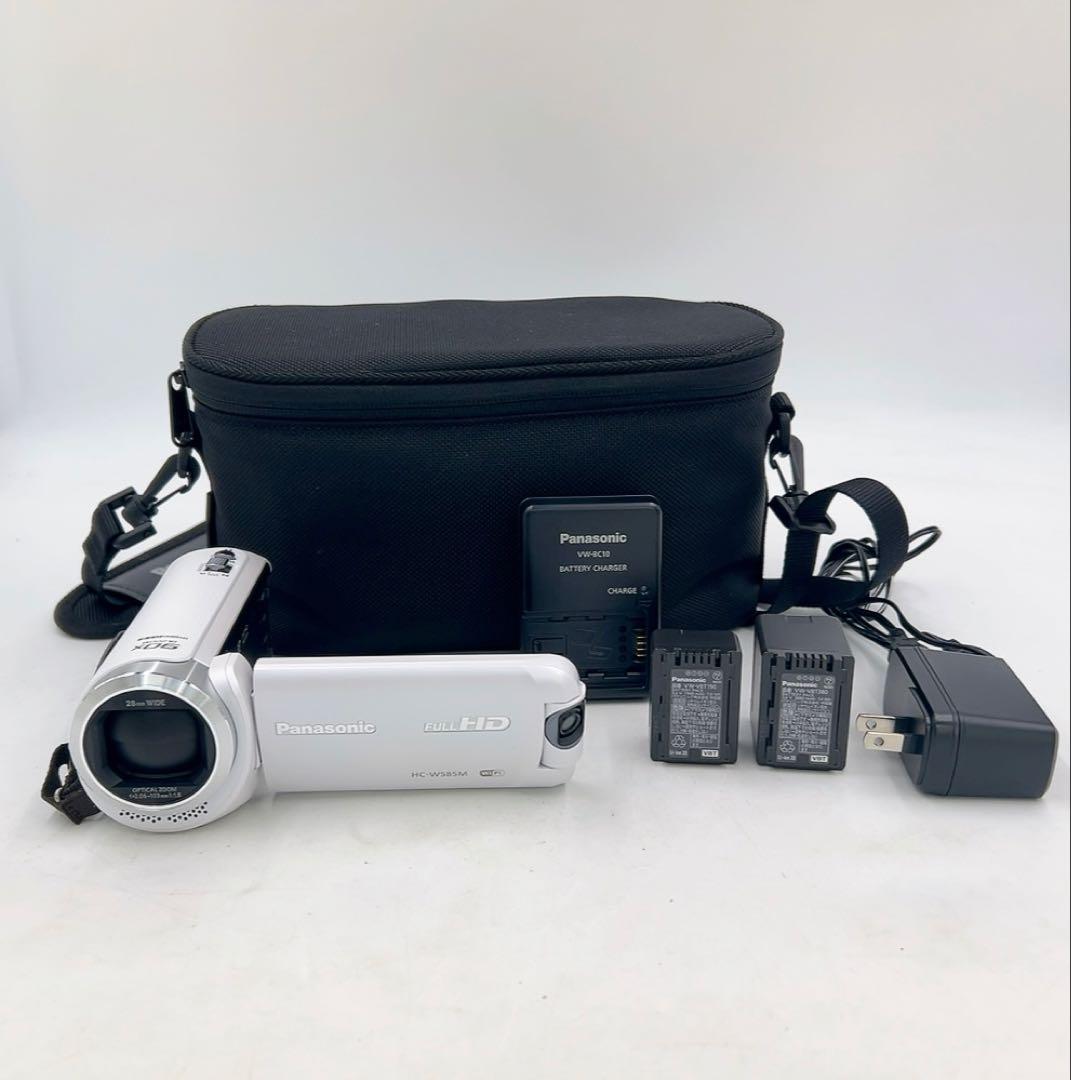 9B42 Panasonic HC-W585M ハイビジョンビデオカメラ 動作品 Amazon.co.jp: パナソニック HDビデオカメラ W585M 64GB ワイプ撮り 高