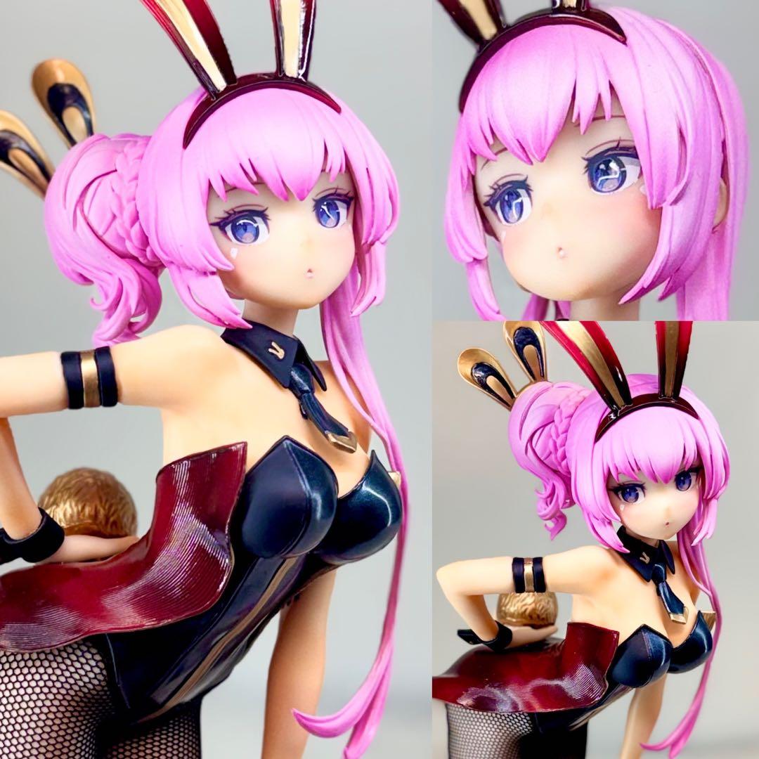 ソ*ク様 初音ミク　巡音ルカ　フィギュア　リペイント　バニーver バニーガール姿の巡音ルカがフリューからプライズフィギュア化！さらに