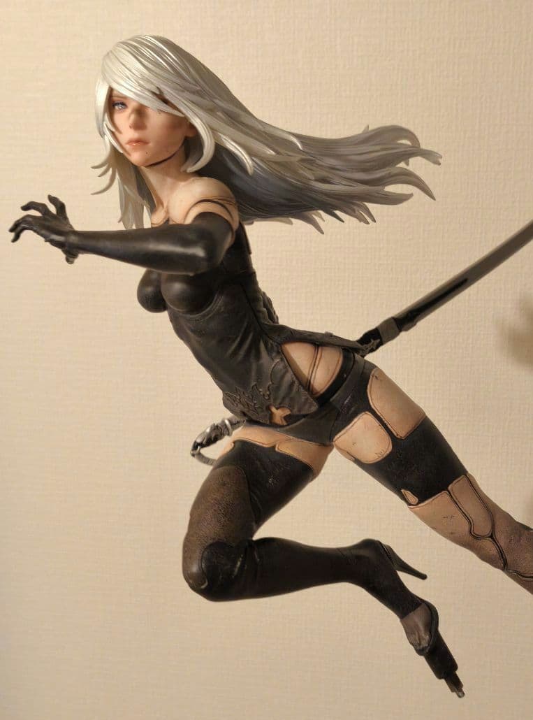 ニーアオートマタ マスターライン 1/4スケール DX版 A2のみ Amazon.co.jp: NieR:Automata A2(ヨルハA型二号) DX版 完成品