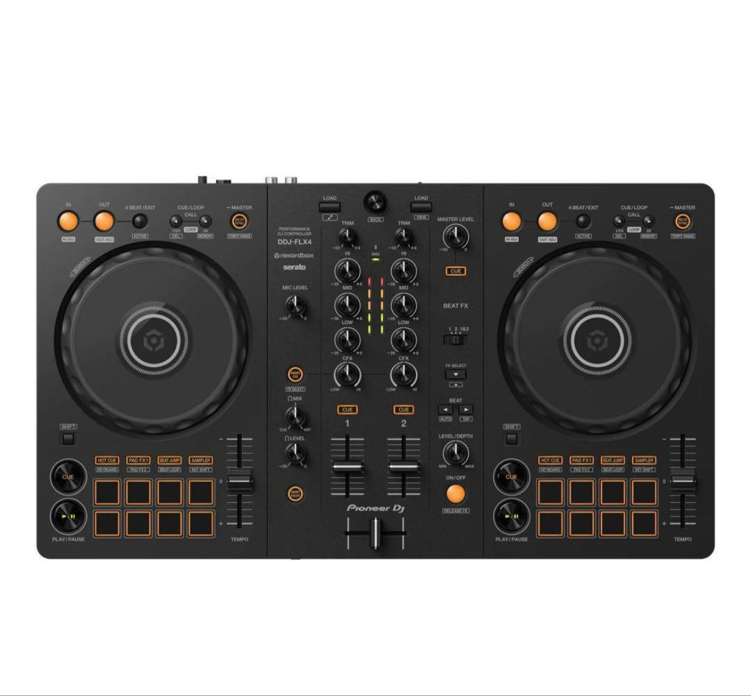 Pioneer DDJ-FLX4 DJコントローラー ヘッドホンスピーカーセット