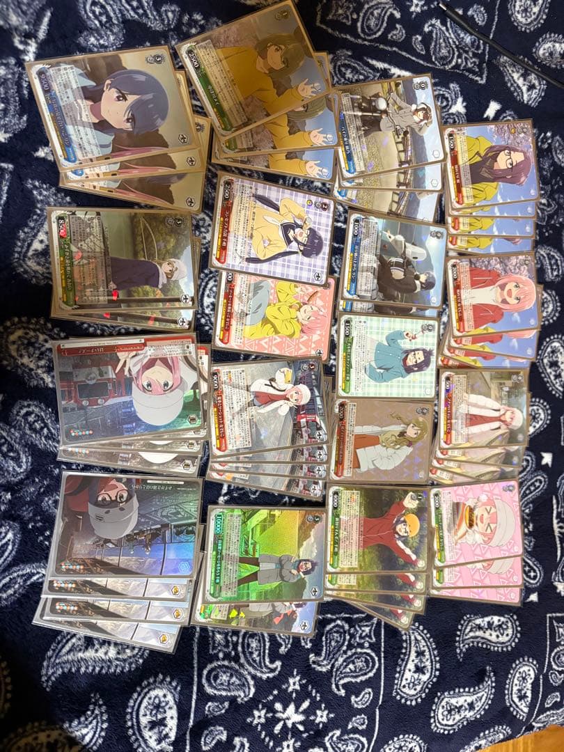 ヴァイス ゆるキャン　デッキ　SR、RRR +以上あり　値引き不可