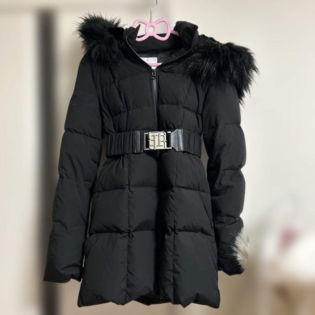 GYDA ダウン ロング丈 ベルト付き