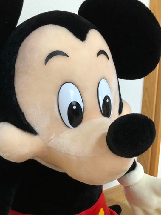 希少】大きなミッキーのぬいぐるみ レトロ レア - メルカリ