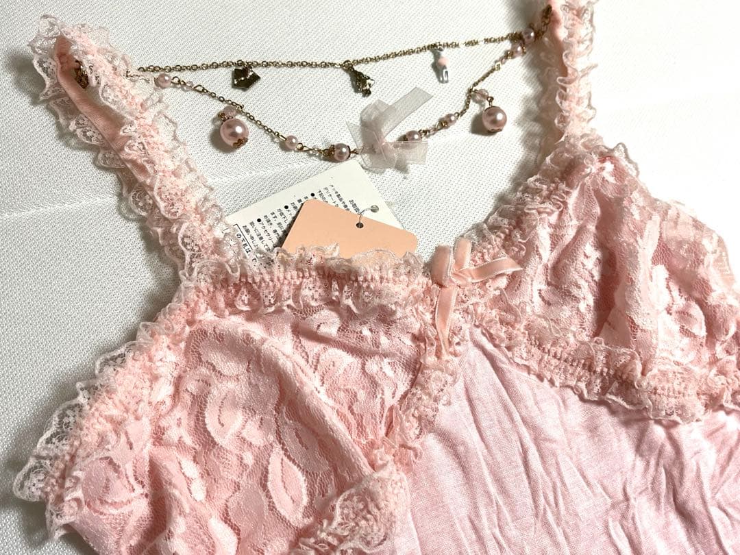 LIZLISA リズリサ チャーム付きキャミソール アリス リボン 激レア