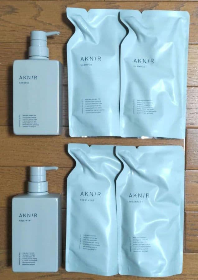 新品未開封 AKNIR アクニー　シャンプー&トリートメント ６点セット