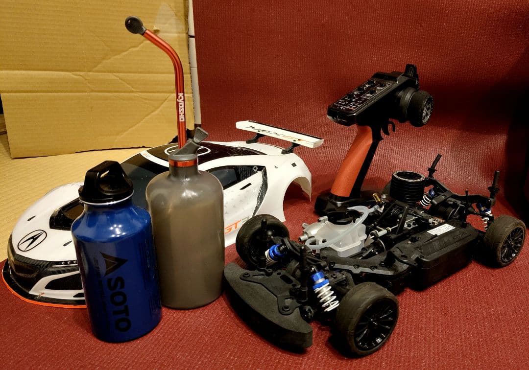 ！専用！未走行 エンジン 京商 FW-06 全部セット NSX GT3 京商 FW-06 アキュラ NSX GT3 レースカー KT-231P+付 1/10 GP 4WD