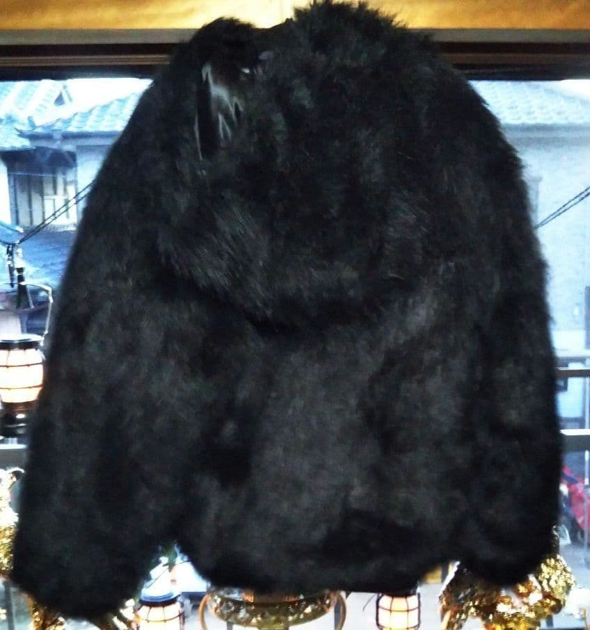 Ablanche アバランチ フード付き リバーシブル フェイクファー