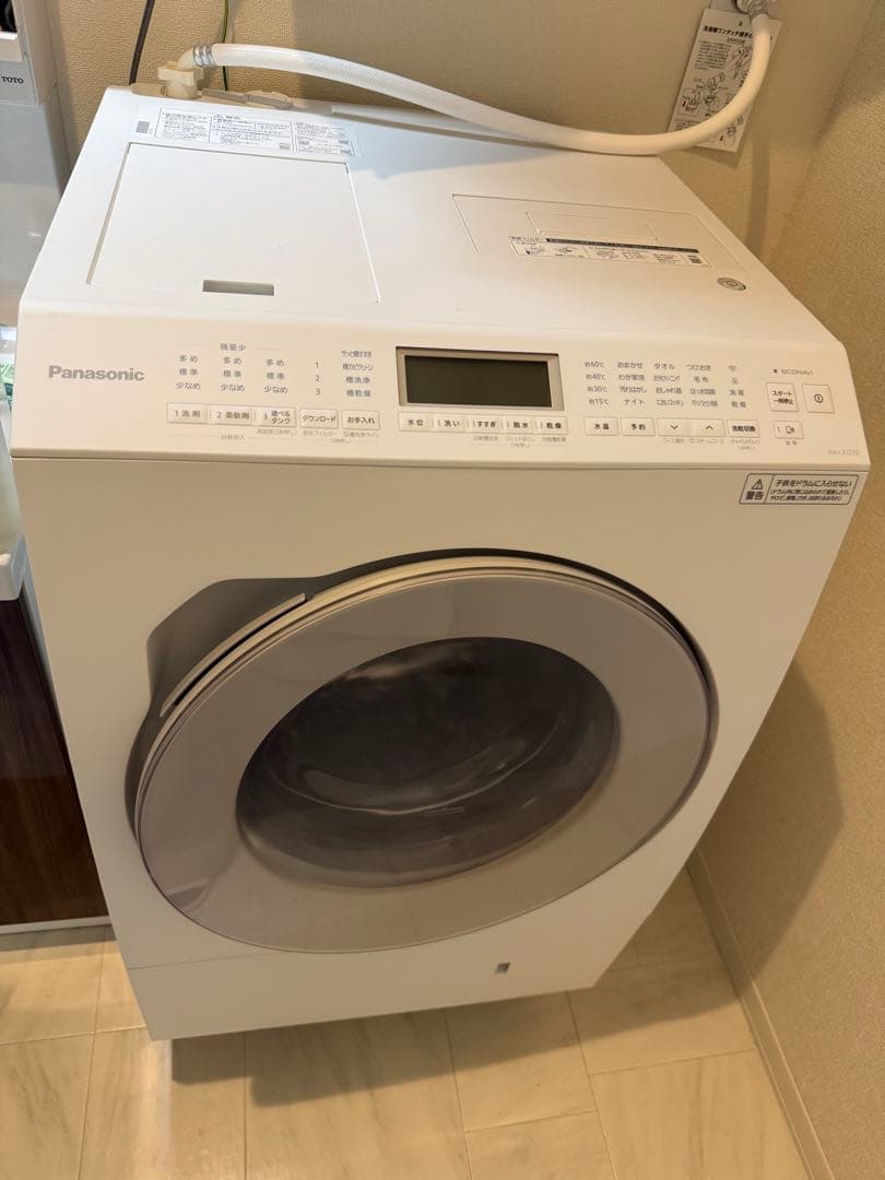 Panasonic ドラム式洗濯機 NA-LX127DR-W