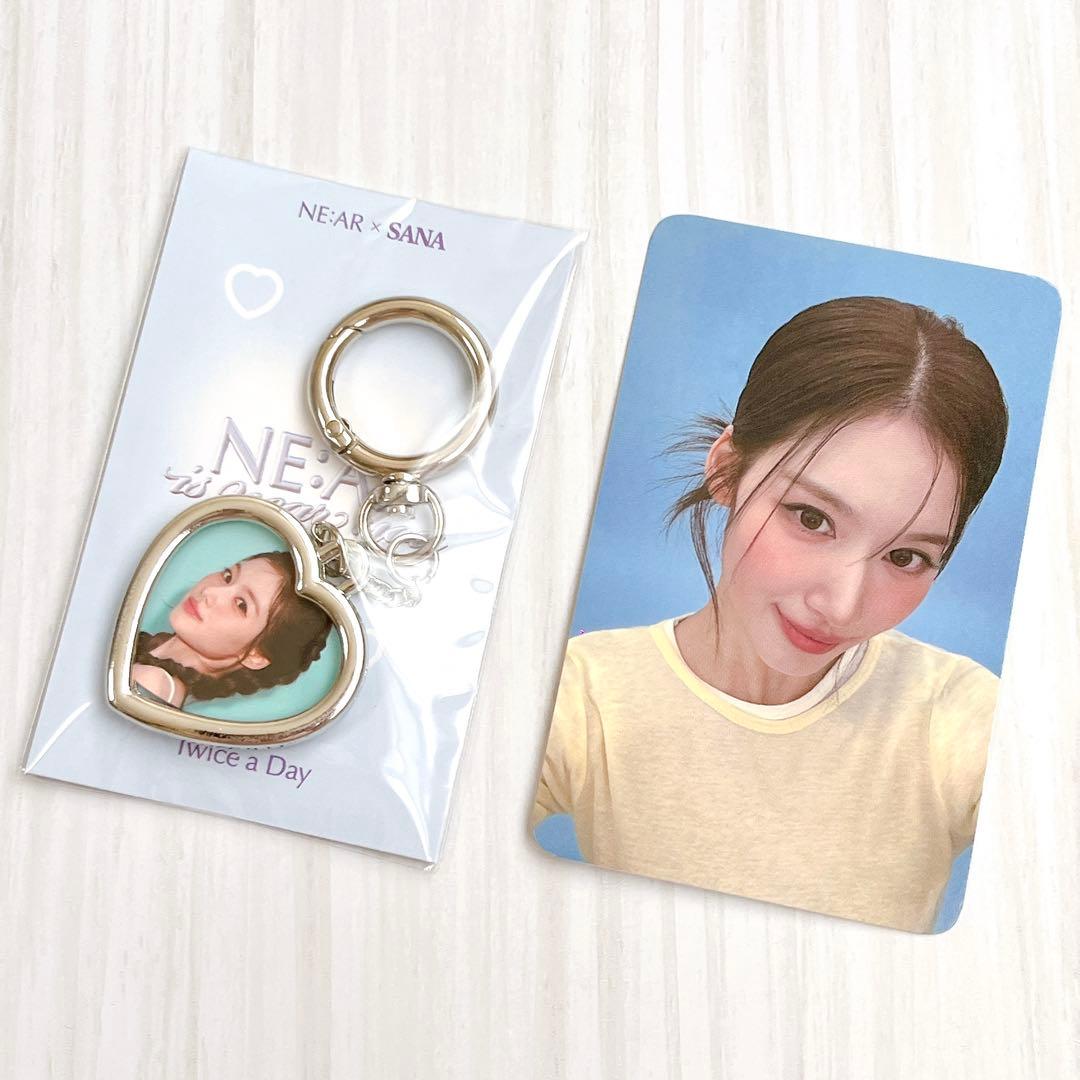 NE:AR ニアル キーリング 特典トレカ セット TWICE SANA サナ - メルカリ