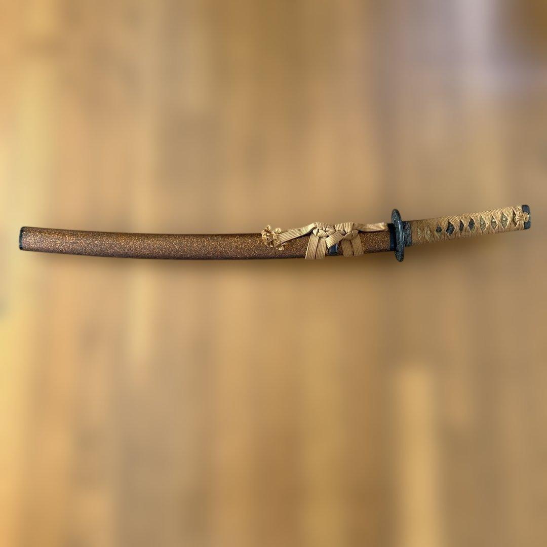 模造刀 太刀 日本刀 武具 観賞用/ 現状渡し　全長約70cm 自宅保管の中古品