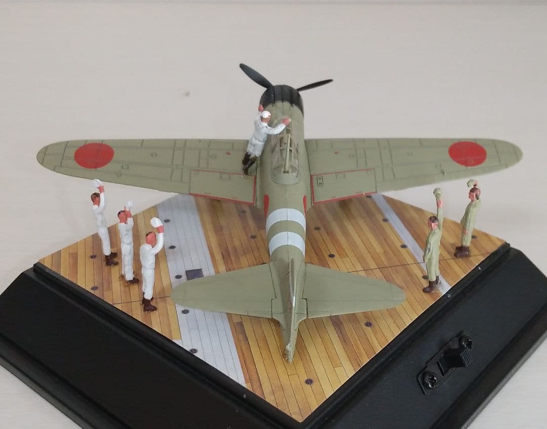 零戦21型 空母瑞鶴より発進 岩本徹三 童友社 翼コレクションEX - メルカリ